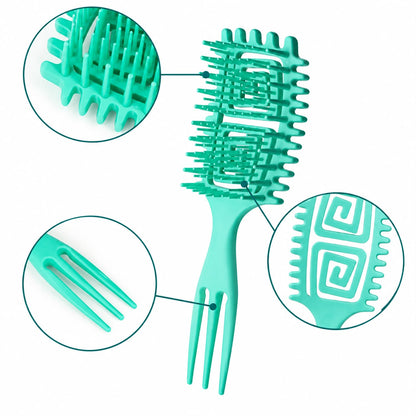 Cepillo para cabello rizado